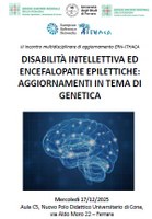 Disabilità intellettiva ed encefalopatie epilettiche: aggiornamenti in tema di genetica