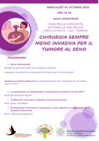 Convegno: Chirurgia mininvasiva per il tumore al seno