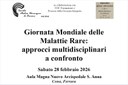 Giornata Mondiale delle Malattie rare: approcci multidisciplinari a confronto