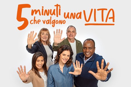 5 minuti che valgono una vita. Partecipa agli screening gratuiti per la prevenzione dei tumori.