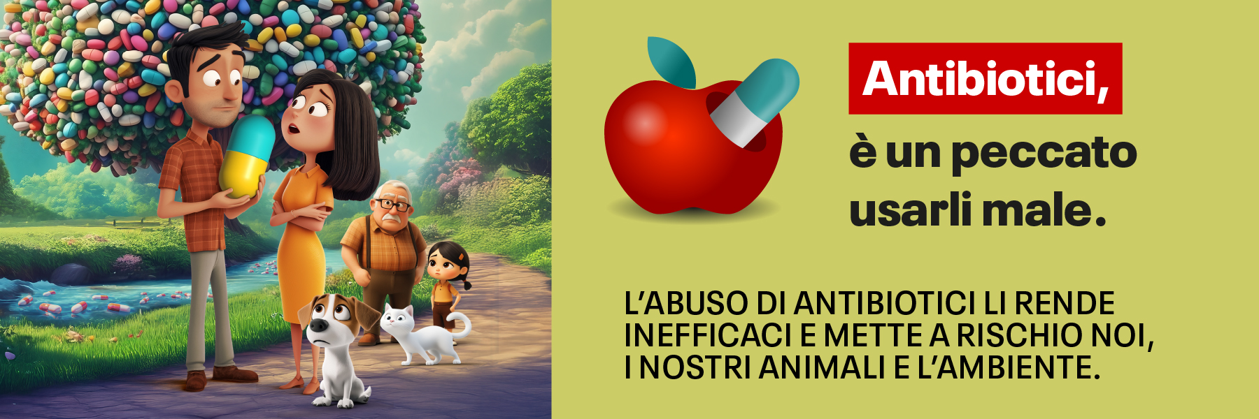 Antibiotici: è un peccato usarli male.
