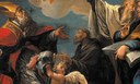 Biagio Spagni, Madonna della Ghiara con S.Prospero, un santo, S.Alberto e S.Luca, Azienda Ospedaliera di Reggio Emilia