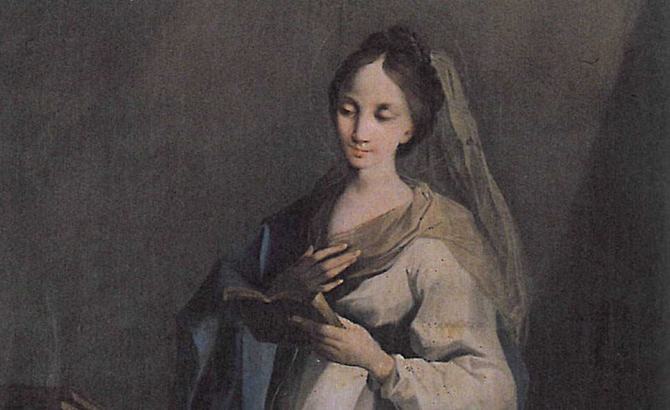 Ignazio Stern "La Vergine annunciata", Ausl di Ravenna 
