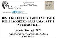 All'Ospedale di Cona si parla dei "Disturbi dell'alimentazione"