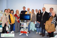 Donato al reparto di Chirurgia Laparoscopica un nuovo strumento per la rettoscopia ad alta precisione