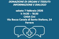 Donazione di organi e tessuti e comunità straniere: il 7 febbraio a Ferrara un incontro con i referenti delle comunità musulmane