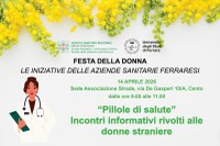 Giornata Internazionale della Donna: a Cento un incontro con le donne straniere