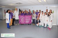 Grazie alla generosità di "Casco Matto" arrivano pandorini natalizi nel reparto di Geriatria dell'Ospedale di Cona