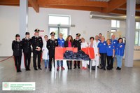 I Carabinieri e i volontari dell'Associazione Giulia ODV fanno visita ai bambini del reparto di Pediatria e Oncoematologia Pediatrica dell'Ospedale di Cona