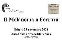 I riflettori si accendono sul melanoma: il 23 novembre a Cona un convegno dedicato alla patologia