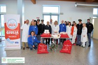 La Polizia di Stato assieme all'Associazione Giulia, regalano un sorriso ai reparti pediatrici dell'Ospedale di Cona