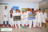 L'arte fotografica trasforma le corsie della Medicina Interna a Cona