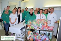 L'Associazione "Il sogno di Gaia" dona un nuovo letto visite e giocattoli al Day Hospital oncologico pediatrico di Cona