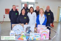 Lo Jolanda Calcio consegna una donazione ai reparti pediatrici di Cona in memoria di Luca Gabrieli