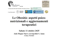 L'Obesità al centro di un convegno a Cona