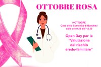 Ottobre Rosa 2025: Il 9 ottobre gli Open Day sulla valutazione del rischio Eredo-Familiare