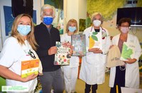Per i piccoli ricoverati dell'Ospedale di Cona arrivano i libri donati dall'Orto Botanico di Ferrara