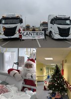 Per la gioia dei piccoli ricoverati arrivano i camion di "Truck for life"