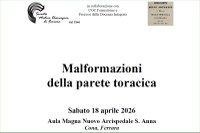 Petto escavato e malformazioni della parete toracica: A Ferrara un approccio multidisciplinare e un convegno dedicato
