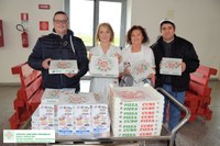 Pizze appena sfornate ai piccoli ricoverati dell'Ospedale di Cona grazie alla generosità di "Happiy Pizza" di Gualdo