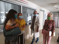 L’Ospedale di Cento e la Casa della Salute di Bondeno visitati da Monica Calamai e Paola Bardasi dirigenti delle due aziende sanitarie ferraresi