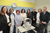 Carpi, due nuovi refrattometri per l’Oculistica dell’Ospedale Ramazzini grazie alla donazione di BuonDomani Aps