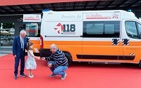 Distretto di Sassuolo: per il 118 una nuova ambulanza donata da A-Zeta Gomma Spa