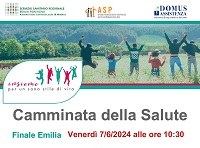 Finale Emilia, venerdì 7 giugno Camminata della Salute tra inclusione sociale e benessere psico-fisico