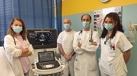 La Cardiologia di Mirandola è sempre più hi-tech: con il nuovo ecografo il cuore si vede in 3D