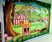 La Pediatria di Comunità si trasforma… in una giungla, restyling delle pareti curato da Team Enjoy