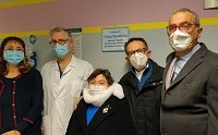 Ospedale Ramazzini di Carpi, urologia, una targa in memoria di Gloria Pantaleoni