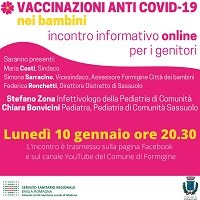 Vaccinazioni anti Covid-19 nei banbini