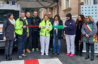 Vignola, inaugurato il nuovo piazzale per la sosta delle ambulanze del 118, l’opera è frutto della generosità di tre aziende del territorio