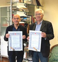 Croce Rossa Italiana: medaglia di benemerenza ai professionisti delle due Aziende sanitarie di Parma