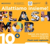 Settimana Mondiale dell’Allattamento Materno 2022: flash mob a Parma, Fidenza e Traversetolo e altre iniziative su tutto il territorio provinciale dal 23 settembre al 15 ottobre