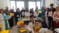 Tanti libri per i piccoli pazienti dell'ospedale e del distretto di Fidenza