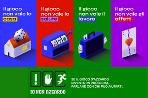 Gioco d’azzardo, al via la campagna di comunicazione e il nuovo Piano regionale per prevenire e contrastare il gioco d’azzardo patologico