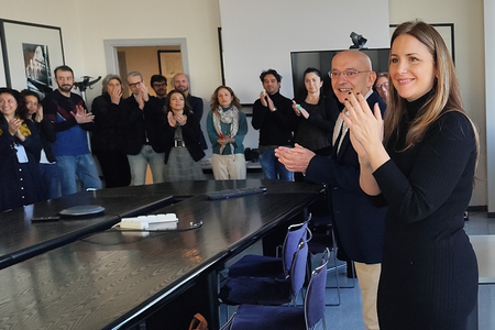 Incontro con i dipendenti dei rispettivi assessorati per Massimo Fabi e Isabella Conti