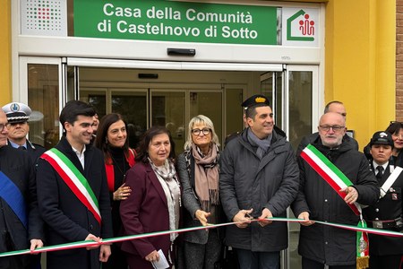 Castelnovo di Sotto (RE) ha una nuova Casa della comunità, con 2,4 milioni di euro realizzati ambulatori e servizi a disposizione della comunità