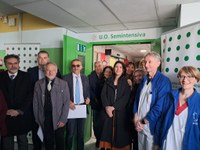 Al Santa Maria Bianca di Mirandola (MO) inaugurato il nuovo reparto di Terapia semintensiva multidisciplinare