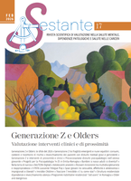 Generazione Z e Olders. Valutazione interventi clinici e di prossimità.