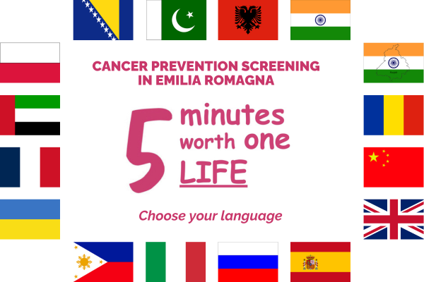 Cancer prevention screening - Multilanguage material
