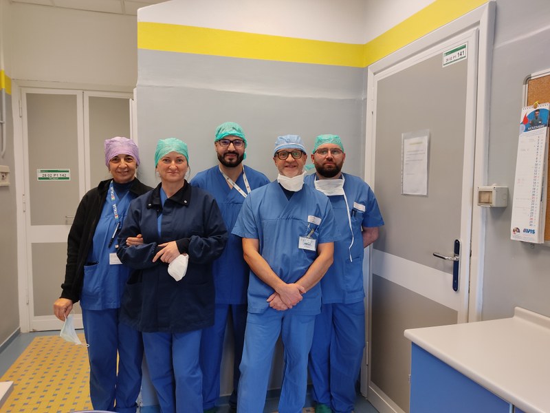 Gruppo prelievi cornee e tessuti, Ospedale di Mirandola (MO) 