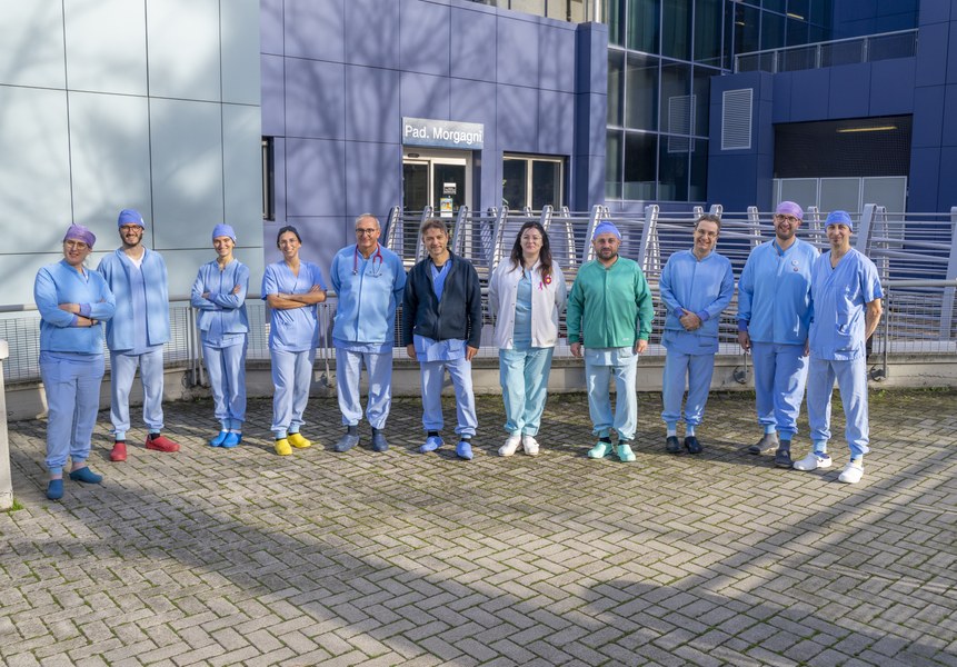 l’U.O. Anestesia e Rianimazione, Ospedale Morgagni-Pierantoni.