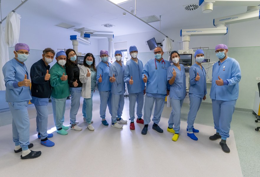 l’U.O. Anestesia e Rianimazione, Ospedale Morgagni-Pierantoni.