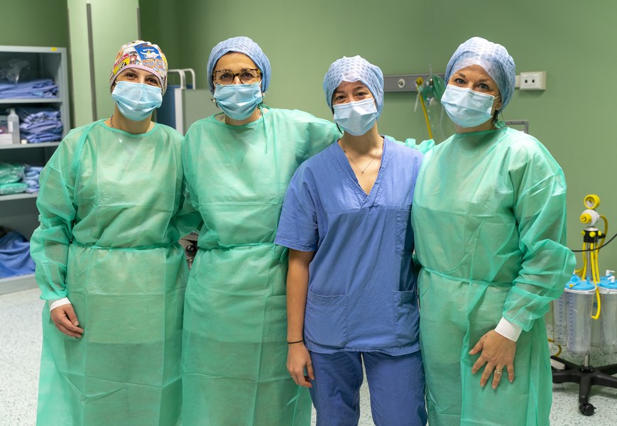 Team della Banca delle Cornee, Ospedale Civile Nuovo S. Maria della Scaletta di Imola