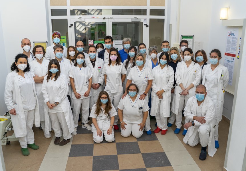 Team del Centro Trapianti di Rene, Azienda Ospedaliera Universitaria Policlinico - Modena