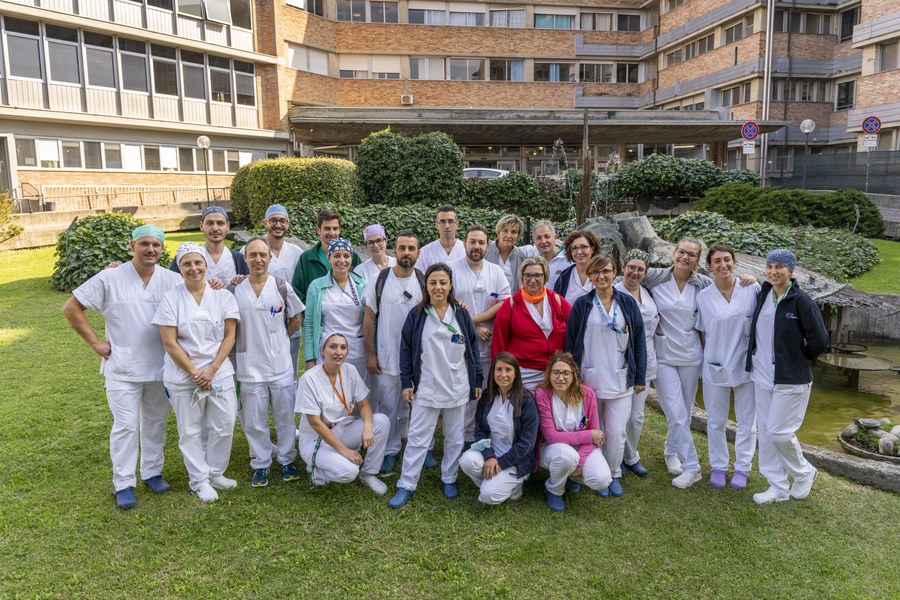 Team Percorso Fegato vie biliari, Chirurgia e Medicina insufficienza d’organo, Terapia Intensiva Post Operatoria e trapianti; Dipartimento Medico-Chirurgico delle malattie digestive, epatiche ed endocrino-metaboliche. Padiglione 5, IRCCS Azienda Ospedaliero-Universitaria di Bologna - Policlinico di Sant'Orsola